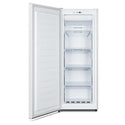 Hisense 155L White 1-Door Freezer HRVF155, Right Side Open Door View