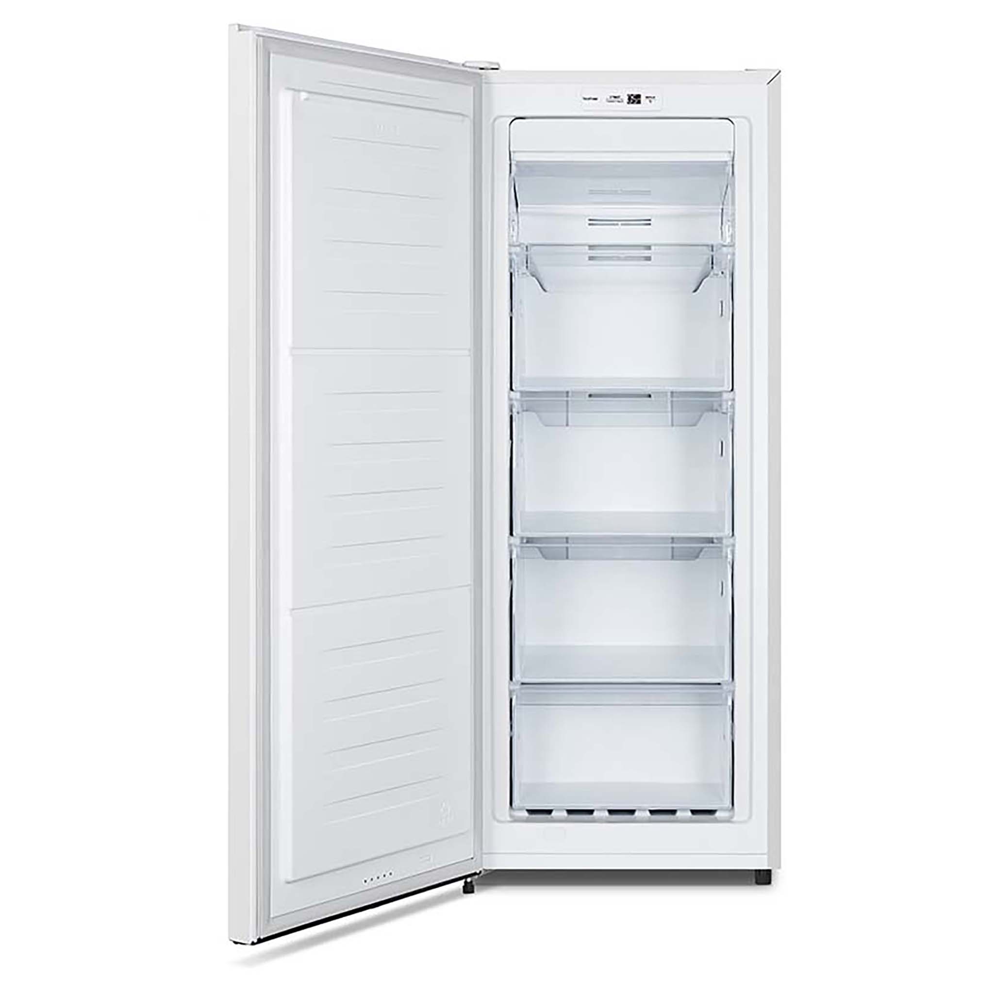 Hisense 155L White 1-Door Freezer HRVF155, Right Side Open Door View