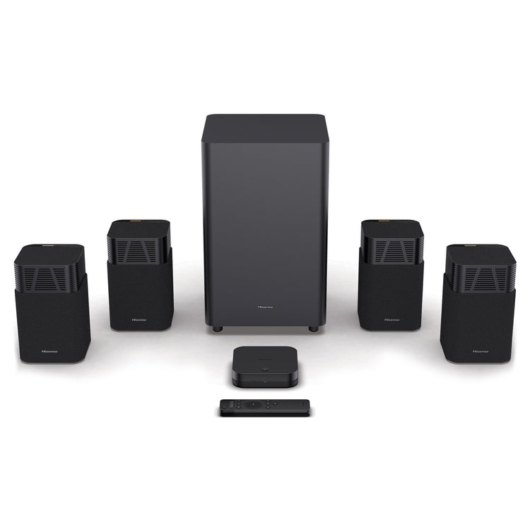 Hisense 720W 4.1.2 Channel Home Theatre System HTSaturn, Front View
