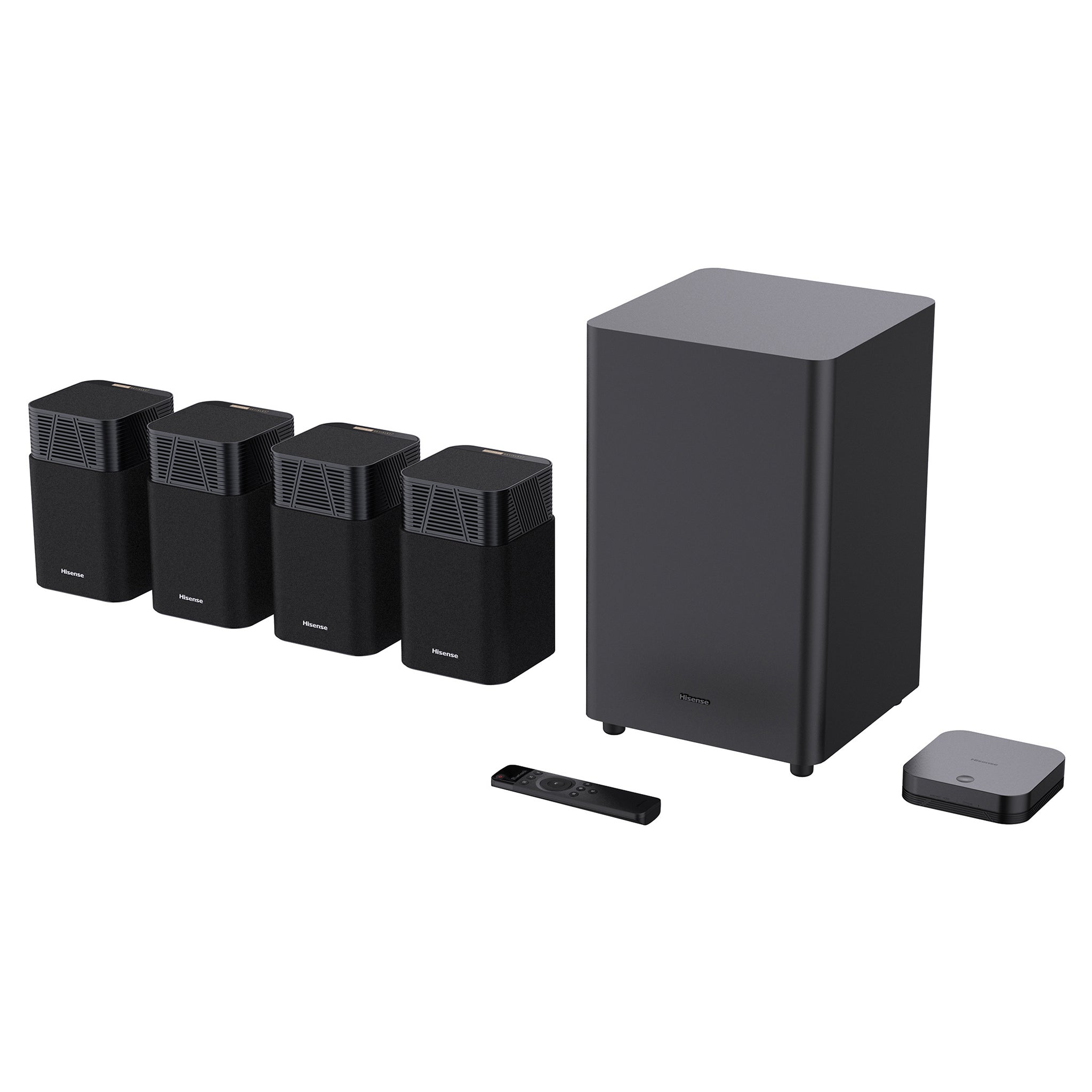 Hisense 720W 4.1.2 Channel Home Theatre System HTSaturn, Right Side View