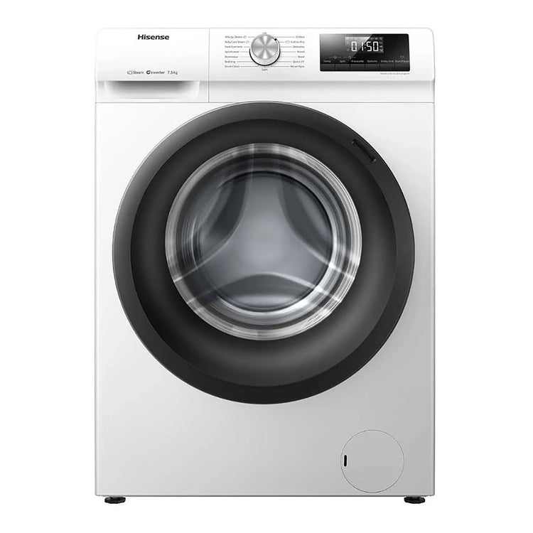 Hisense 7.5kg Series 3 Front Load Washing Machine HWF3S7514W2, Front View