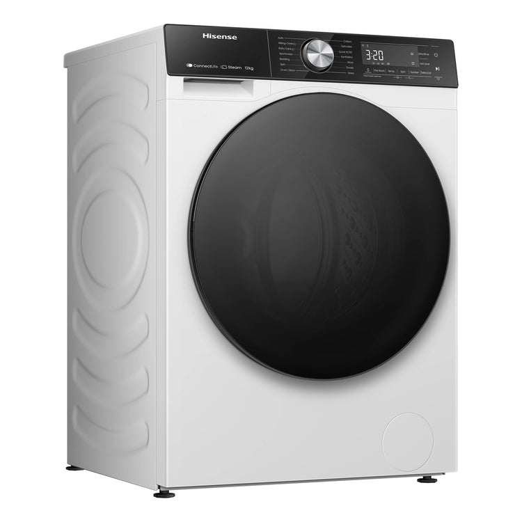 Hisense 12kg Series 5 Front Load Washing Machine HWF5S1214, Left Side View