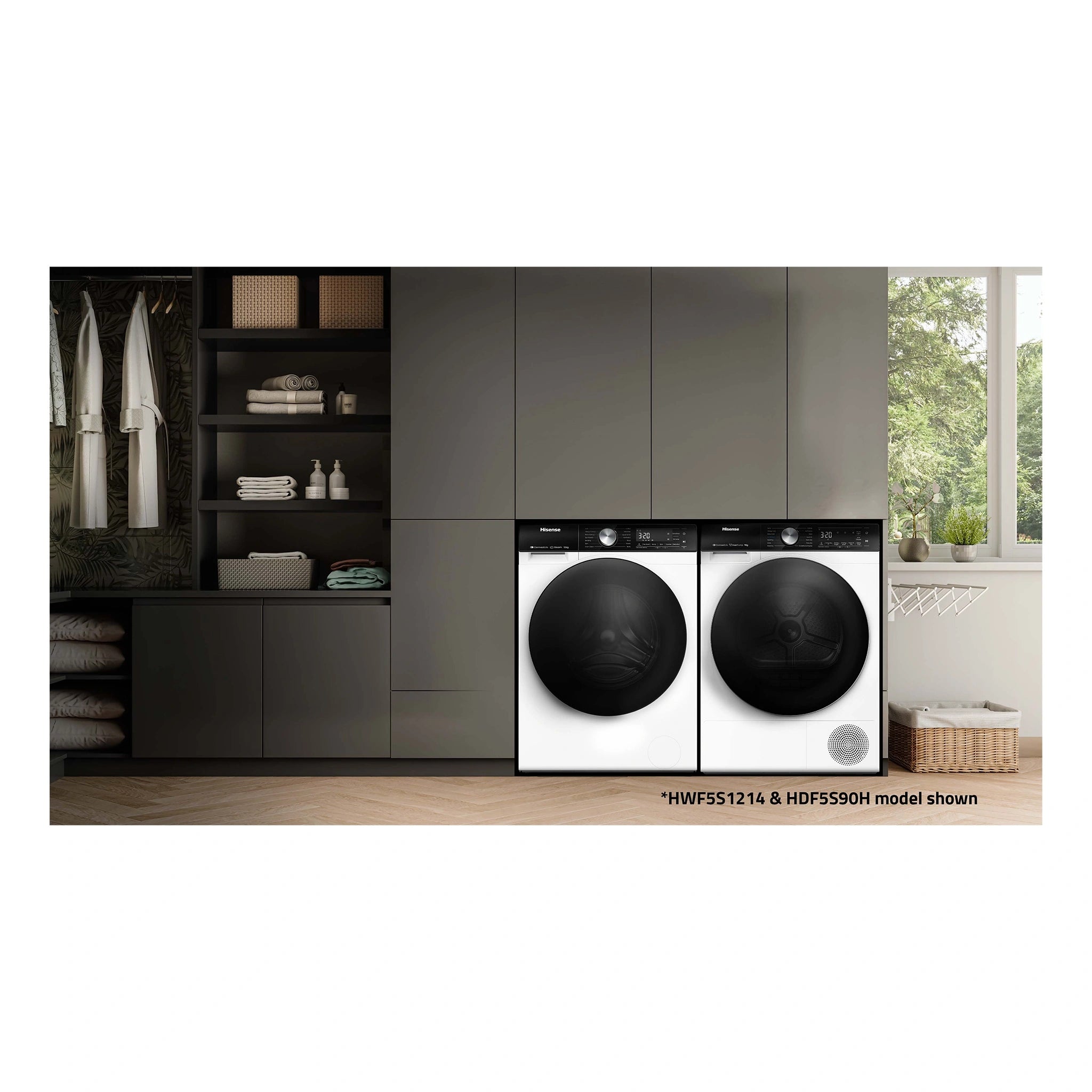 Hisense HWF5S1214 12kg Series 5 Front Load Washing Machine