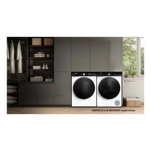 Hisense 12kg Series 5 Front Load Washing Machine HWF5S1214, Lifestyle