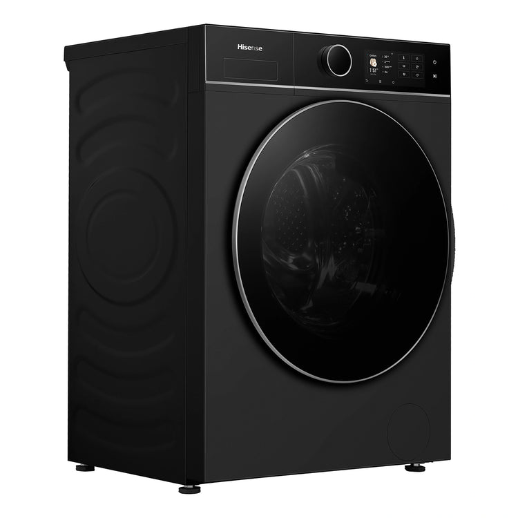 Hisense 8i Series 10kg Front Load Washer HWF8I1015B, Left Side View