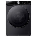 Hisense 12kg Series 9 Charcoal Black Front Load Washer HWF9S1214BX, Front View