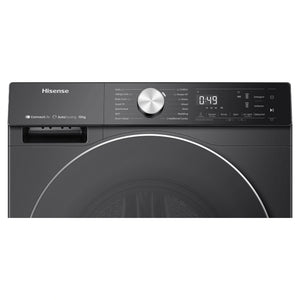 Hisense 10kg Series 7 Front Load Washing Machine HWFS1015AB, Control Panel View