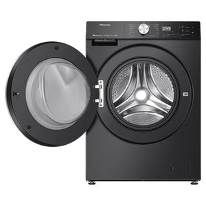 Hisense 10kg Series 7 Front Load Washing Machine HWFS1015AB, Front Door Open View