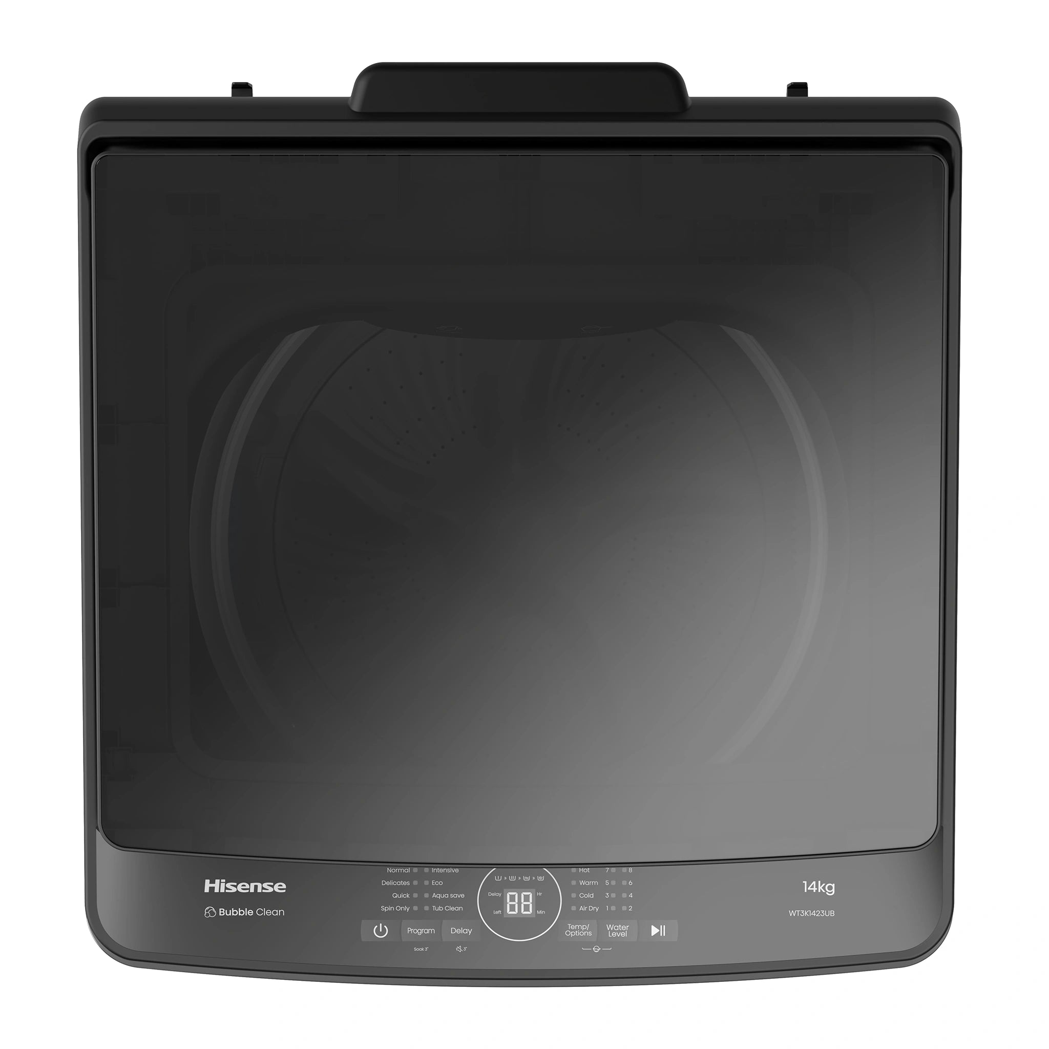 Hisense HWT3K8065B 8 kg Black TopLoad Washer