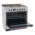 Haier HOR90S9MSX1 90cm Freestanding Dual Fuel Cooker