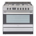 Haier 90cm Freestanding Dual Fuel Cooker HOR90S9MSX1, Front View