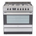Haier 90cm Freestanding Dual Fuel Cooker HOR90S9MSX1, Timer Off