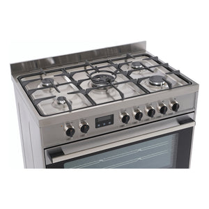 Haier 90cm Freestanding Dual Fuel Cooker HOR90S9MSX1, Top View