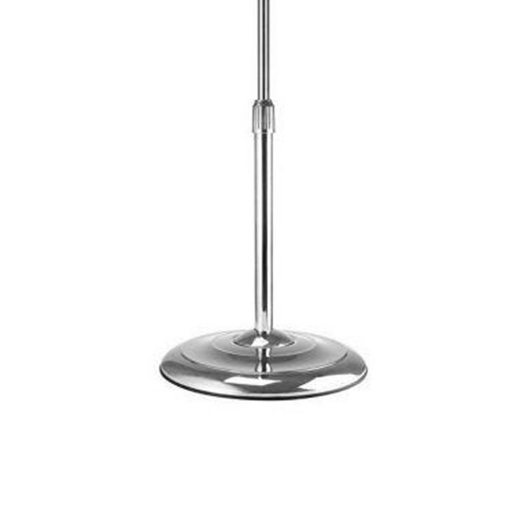 Heller HPF50CR 50cm Silver Stand Oscillating Floor Pedestal Fan w/ Remote