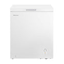 Hisense HR6CF144 144L Chest Freezer White, Front view