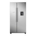 Hisense HR6SBSFF624SW 624L Side By Side Fridge, Front view 