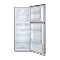 Hisense 223L Top Mount Fridge White HR6TFF223S, Front view with open doors