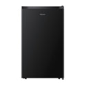 Hisense HRBF125B 125L Bar Fridge Black, Front view