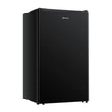Hisense HRBF125B 125L Bar Fridge Black, Front right view