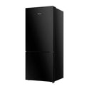 Hisense 417L Bottom Mount Fridge HRBM417C, Front left view