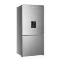 Hisense 482L PureFlat Bottom Mount Fridge Stainless Steel HRBM482SW, Front right view