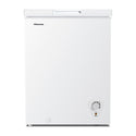 Hisense HRCF144 145L Hybrid Chest Freezer White, Front view