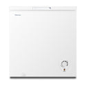 Hisense HRCF199 200L Hybrid Chest Freezer White, Front view