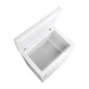 Hisense HRCF199 200L Hybrid Chest Freezer White, Top view