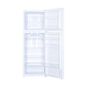 Haier HRF360TW3 White 334L Bottom Mount Fridge White, Front view with doors open
