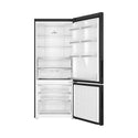 Haier HRF450BG2 419L Bottom Mount Fridge, Front view with door open