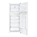 Haier 450L Top Mount Fridge White HRF454TW2, Front view with open doors