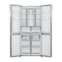Haier HRF516YS 469L Quad Door Fridge, Front view with doors open