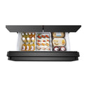 Hisense HRFD560BW 560L PureFlat French Door Fridge Black Steel