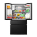 Hisense HRFD560BW 560L PureFlat French Door Fridge Black Steel