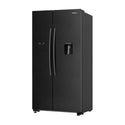 Hisense 578L Side By Side Fridge HRSBS578BW, Front left view