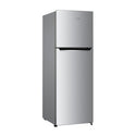 Hisense 326L Top Mount Fridge Silver HRTF326S, Front right view