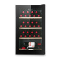 Hisense 30 Bottle Wine Cabinet HRWC30, Front view with full of bottles