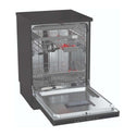 Hisense HSGA16FB 16 Place Freestanding Dishwasher Black Steel