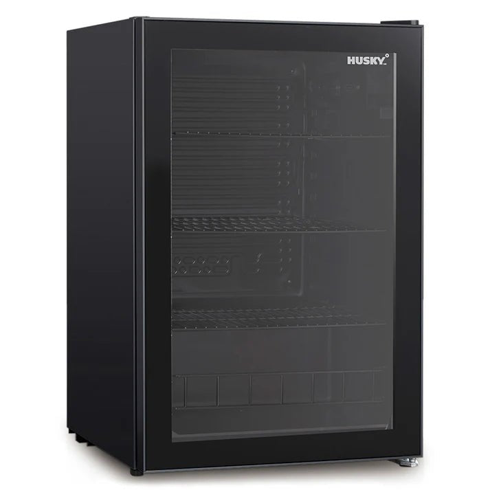 HUS130CNBLK Husky CNSIL UNDERCOUNTER DRINKS COOLER BLACK, R600A