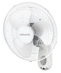 Heller HWAL40R White Wall Fan w/remote control 3 speed settings, Image 1