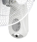 Heller HWAL40R White Wall Fan w/remote control 3 speed settings, Image 2