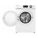 Haier 10kg White Freestanding Front Load Washer HWF10BW1 , Front view door open