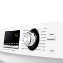 Haier HWF85AW1 8.5kg Front Load Washing Machine, Panel display view