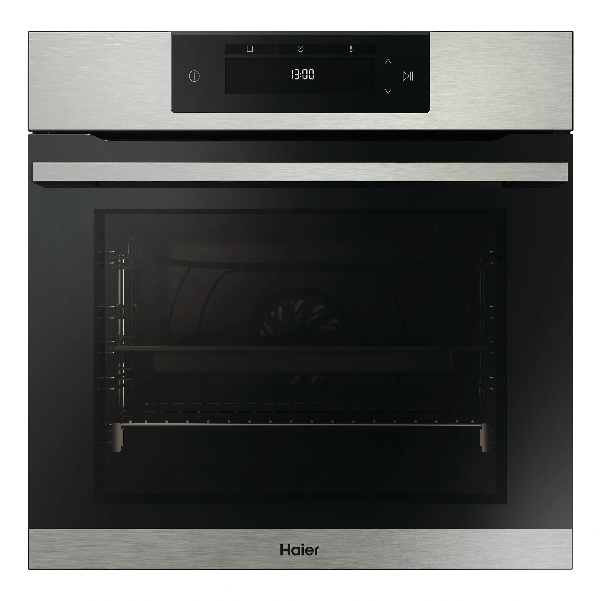 Haier Built-in Oven 60cm 14 Function Self-cleaning with Air Fry HWO60S14EPX4, Front View