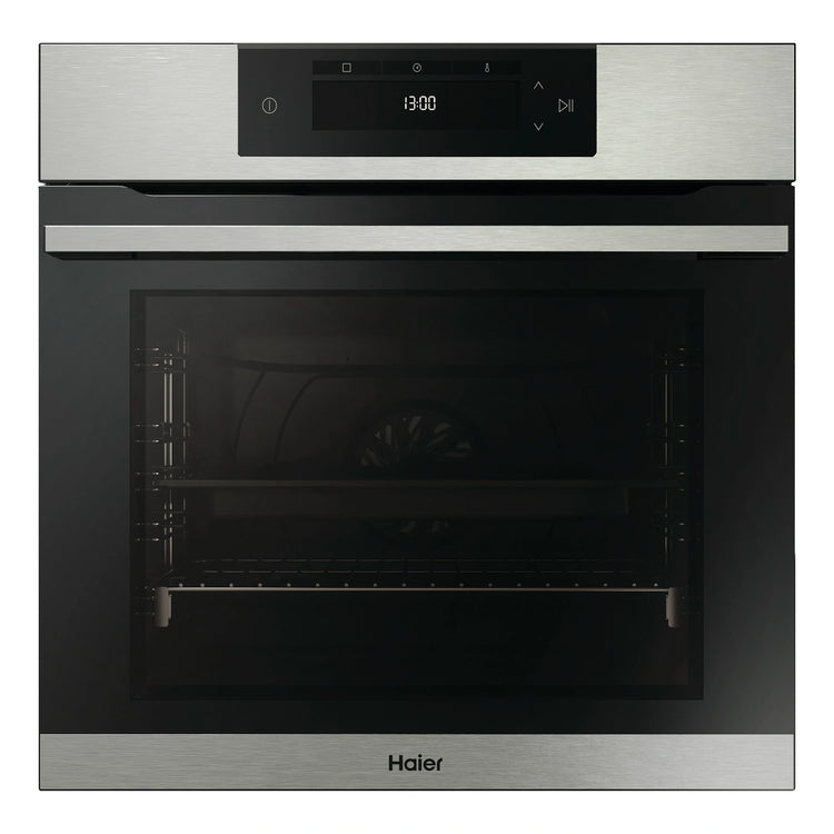 Haier Built-in Oven 60cm 14 Function Self-cleaning with Air Fry HWO60S14EPX4, Front View