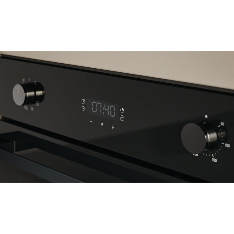 Haier 60cm 500 Series 7 Function Built-in Oven with Air Fry HWO60S7EB5, Detail View