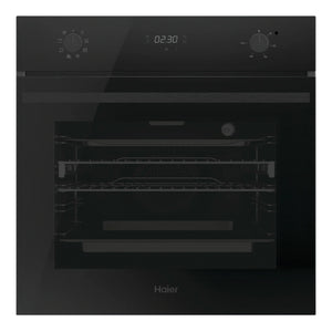Haier 60cm 500 Series 7 Function Built-in Oven with Air Fry HWO60S7EB5, Front View