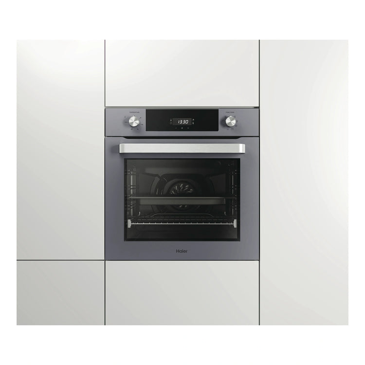  Haier 60cm 7 Function Oven with Air Fry HWO60S7EG4, Front View