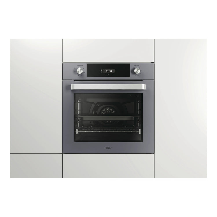  Haier 60cm 7 Function Oven with Air Fry HWO60S7EG4, Front View