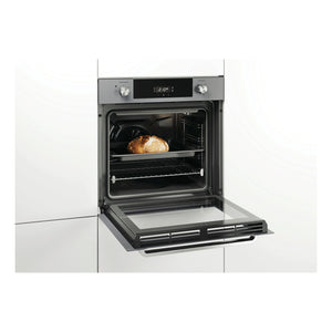  Haier 60cm 7 Function Oven with Air Fry HWO60S7EG4, Side View Cooking